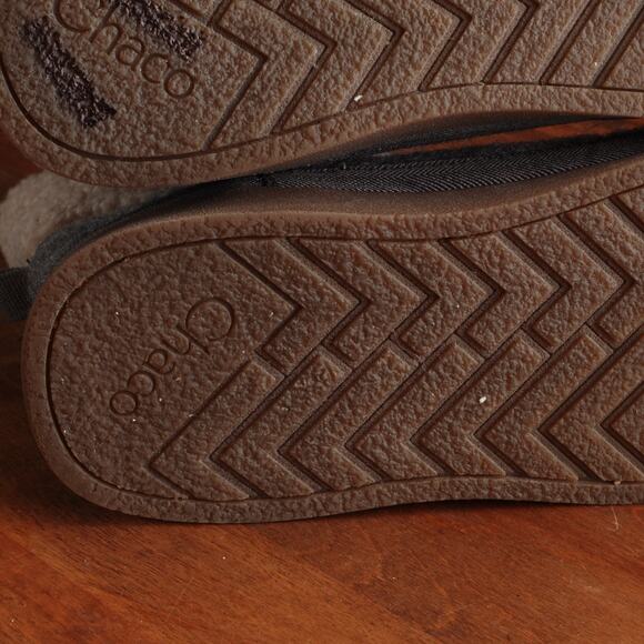 Chaco Boots Womens SZ 7.5 Gray Revel Tall Side Zip Cozy Comfort Felted Outdoor - Picture 10 of 16